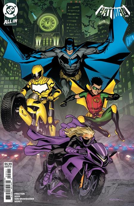 DC Comics Comic Books BATMAN #9 CVR D RYAN SOOK CARD STOCK VAR 76194139163200941 0326DC0072