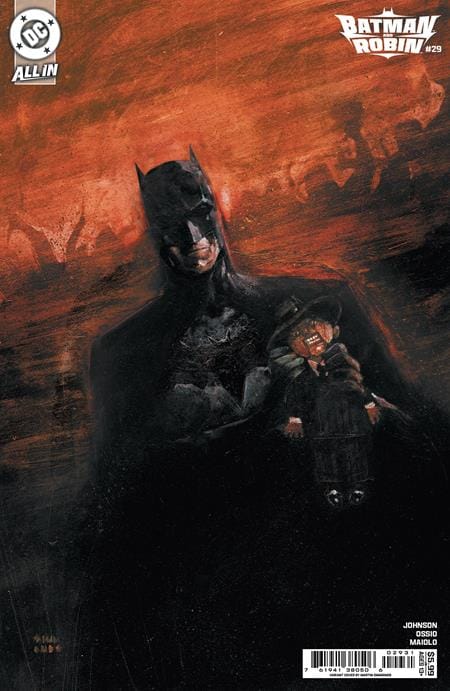 DC Comics Comic Books BATMAN AND ROBIN #29 CVR C MARTIN SIMMONDS CARD STOCK VAR 76194138050602931 1125DC0089