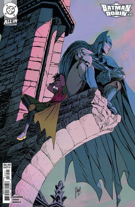 DC Comics Comic Books BATMAN AND ROBIN #30 CVR B GUILLEM MARCH CARD STOCK VAR 76194138050603021 1225DC0114