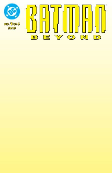 DC Comics Comic Books BATMAN BEYOND #1 FACSIMILE EDITION CVR B BLANK CARD STOCK VAR 76194138435100121 1123DC802