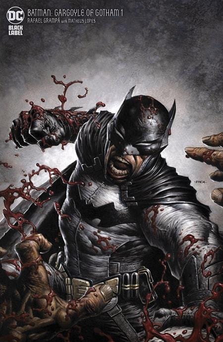 DC Comics Comic Books BATMAN GARGOYLE OF GOTHAM #1 (OF 4) CVR D DAVID FINCH VAR (MR) 76194137147400141 0723DC176