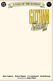 DC Comics Comic Books BATMAN GOTHAM BY GASLIGHT #1 FACSIMILE EDITION CVR C BLANK VAR 76194138445000131 0424DC009