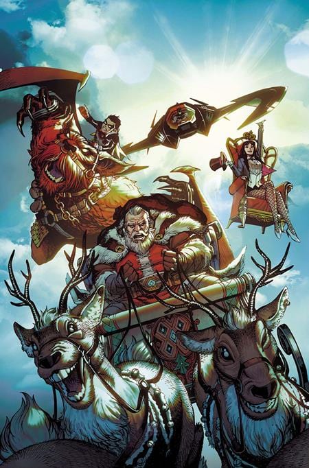 DC Comics Comic Books BATMAN SANTA CLAUS SILENT KNIGHT RETURNS #1 (OF 5) CVR A BERNARD CHANG 76194138626300111 0924DC190