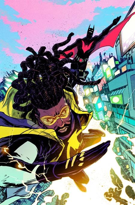 DC Comics Comic Books BATMAN STATIC BEYOND #3 (OF 6) CVR C SANFORD GREENE CARD STOCK VAR 76194138868700331 1225DC0195