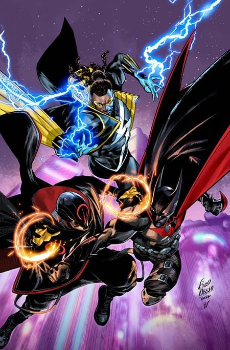 DC Comics Comic Books BATMAN STATIC BEYOND #6 (OF 6) CVR C FICO OSSIO CARD STOCK VAR 76194138868700631 0326DC0180