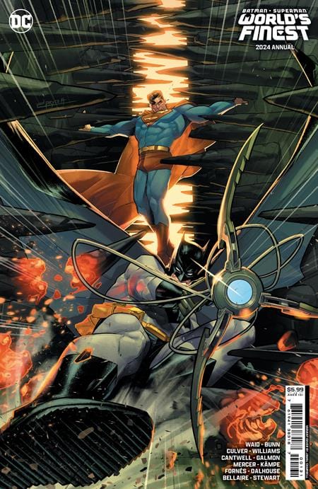 DC Comics Comic Books BATMAN SUPERMAN WORLDS FINEST 2024 ANNUAL #1 (ONE SHOT) CVR C JAMAL CAMPBELL CARD STOCK VAR 76194138318700131 1123DC090