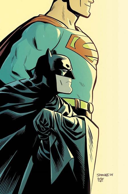 DC Comics Comic Books BATMAN SUPERMAN WORLDS FINEST #35 CVR C CHRIS SAMNEE CARD STOCK VAR 76194137521203531 1124DC147