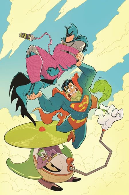 DC Comics Comic Books BATMAN SUPERMAN WORLDS FINEST #38 CVR D BRANDT & STEIN APRIL FOOLS CARD STOCK VAR (WE ARE YESTERDAY) 76194137521203851 0225DC069