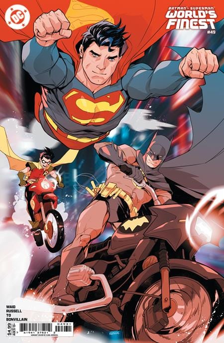 DC Comics Comic Books BATMAN SUPERMAN WORLDS FINEST #49 CVR C KARL KERSCHL CARD STOCK VAR 76194137521204931 0126DC0153