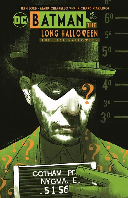 DC Comics Comic Books BATMAN THE LONG HALLOWEEN THE LAST HALLOWEEN #3 (OF 10) CVR B MARK CHIARELLO VAR 76194137589200321 0924DC146
