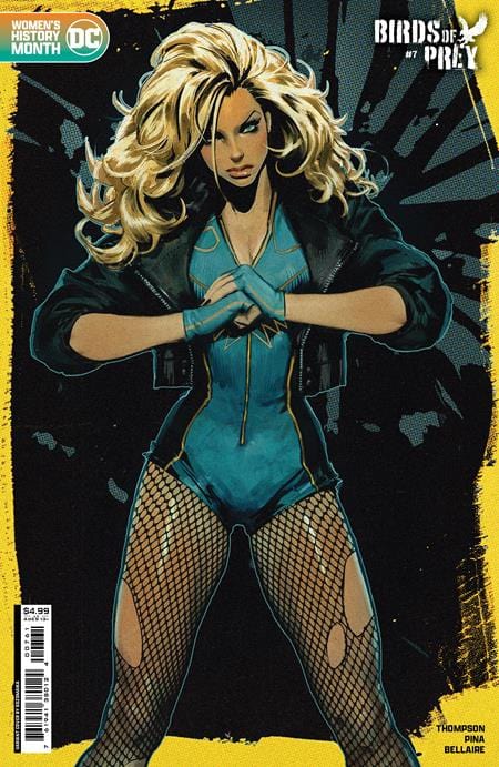 DC Comics Comic Books BIRDS OF PREY #7 CVR D SOZOMAIKA WOMENS HISTORY MONTH CARD STOCK VAR 76194138012400761 0124DC034