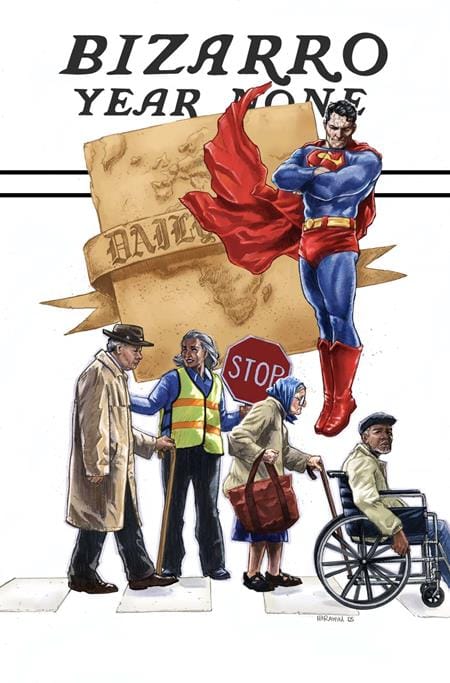 DC Comics Comic Books BIZARRO YEAR NONE #1 (OF 4) CVR F IBRAHIM MOUSTAFA CARD STOCK VAR 76194139379700161 0226DC0148