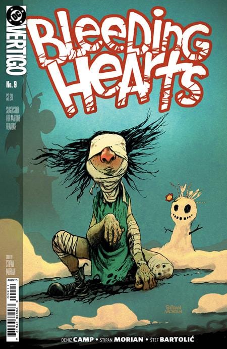 DC Comics Comic Books BLEEDING HEARTS #9 CVR A STIPAN MORIAN (MR) (Release Date: 10/14/2026) 76194138556300911 0826DC0247