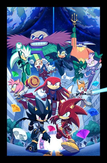 DC Comics Comic Books > Bundles DC X SONIC THE HEDGEHOG THE METAL LEGION #1 - BUNDLE TE-0326DC0113-BUNDLE