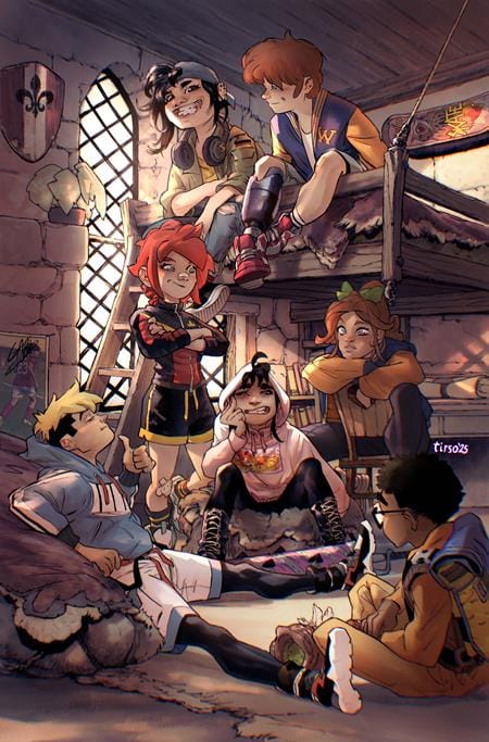 DC Comics Comic Books C.O.R.T. CHILDREN OF THE ROUND TABLE #6 (OF 6) CVR B TIRSO CONS CARD STOCK VAR 76194138784000621 1225DC0222