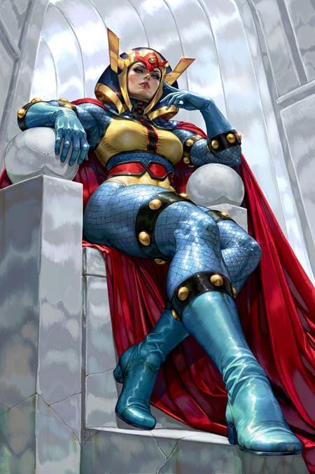 DC Comics Comic Books DC ALL IN SAGA THE NEW GODS #1 (ONE SHOT) CVR B KYUYONG EOM CARD STOCK VAR (Release Date: 01/13/2027) 76194139785600121 1126DC0002