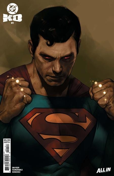 DC Comics Comic Books DC K.O. #1 (OF 4) CVR G BEN OLIVER FACE-OFF CARD STOCK VAR 76194139215800151 0825DC0007