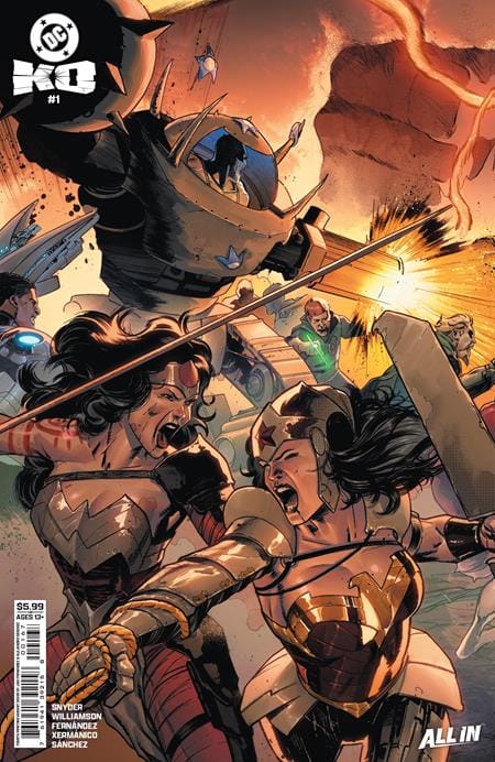 DC Comics Comic Books DC K.O. #1 (OF 5) Fourth Printing Cvr B Javi Fernandez Connecting Card Stock Var 76194139215800167 0226DC8389