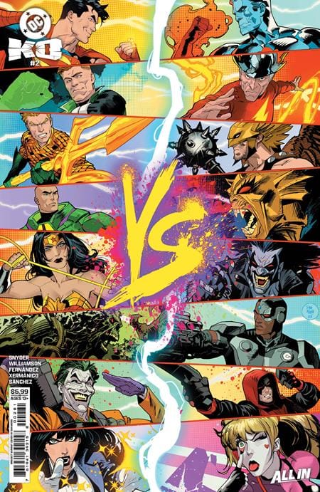 DC Comics Comic Books DC K.O. #2 (OF 4) CVR G DAN MORA BRACKET SPECIAL EFFECT CARD STOCK VAR 76194139215800281 0925DC0029