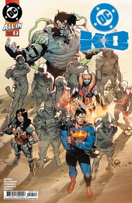 DC Comics Comic Books DC K.O. #2 (OF 5) Second Printing Cvr A Javier Fernandez 76194139215800212 0226DC8390