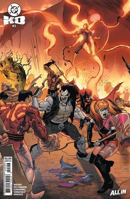 DC Comics Comic Books DC K.O. #2 (OF 5) Second Printing Cvr B Javi Fernandez Connecting Card Stock Var 76194139215800226 0226DC8391