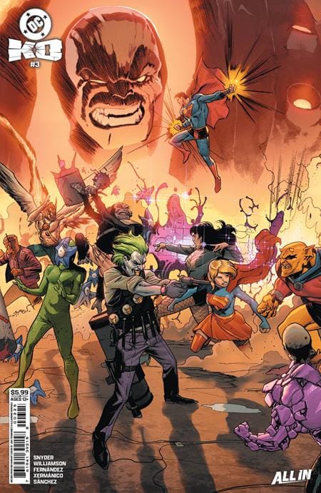 DC Comics Comic Books DC K.O. #3 (OF 5) Second Printing Cvr B Javier Fernandez Connecting Card Stock Var 76194139215800325 0226DC8393