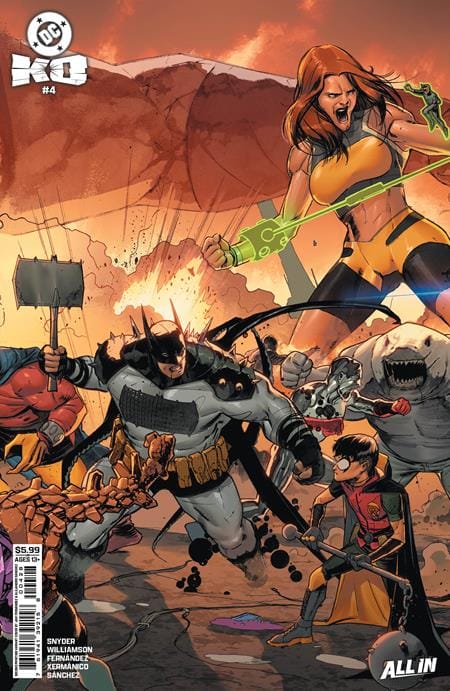 DC Comics Comic Books DC K.O. #4 (OF 5) Second Printing Cvr B Javier Fernandez Connecting Card stock Var 76194139215800428 0226DC8395