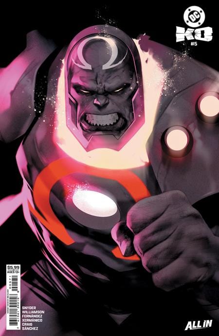 DC Comics Comic Books DC K.O. #5 (OF 5) CVR F BEN OLIVER FACE-OFF CARD STOCK VAR 76194139215800571 0126DC0053
