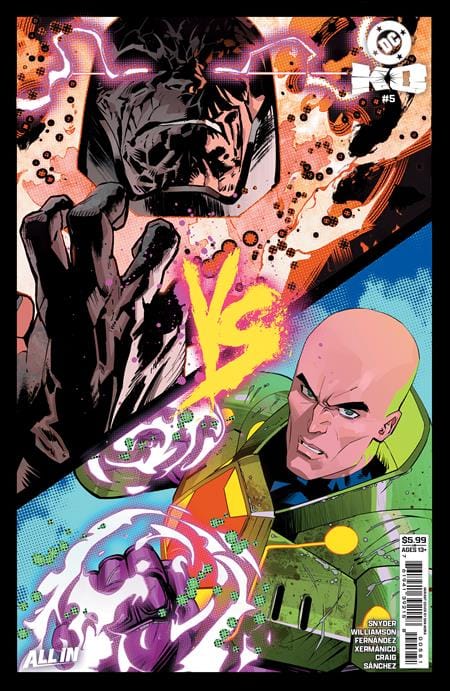 DC Comics Comic Books DC K.O. #5 (OF 5) CVR G DAN MORA BRACKET CARD STOCK VAR 76194139215800581 0126DC0054