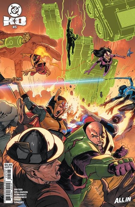 DC Comics Comic Books DC K.O. #5 (OF 5) Second Printing Cvr B Javier Fernandez Connecting Card stock Var 76194139215800528 0226DC8397