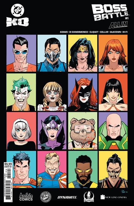DC Comics Comic Books DC K.O. BOSS BATTLE #1 (ONE SHOT) Second Printing Cvr B Dan Mora Card Stock Var 76194139726900192 0226DC8399