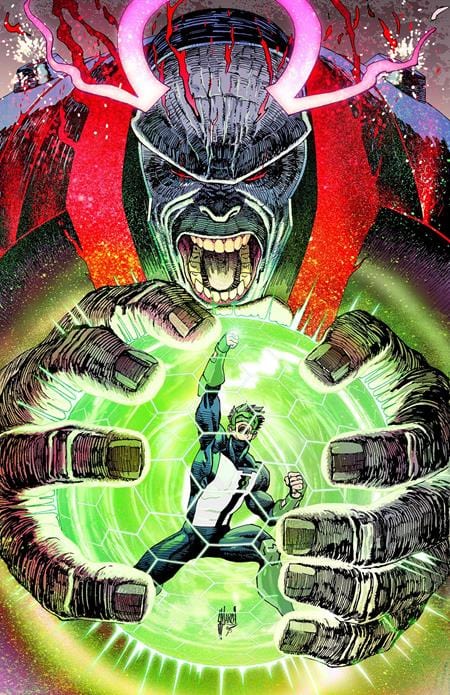 DC Comics Comic Books DC K.O. GREEN LANTERN GALACTIC SLAM #1 (ONE SHOT) CVR B GUILLEM MARCH CARD STOCK VAR 76194139049900121 1125DC0041