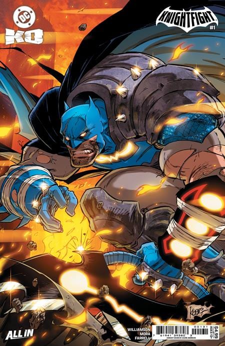 DC Comics Comic Books DC K.O. KNIGHTFIGHT #1 (OF 4) CVR C KAARE ANDREWS CARD STOCK VAR 76194139380300131 0925DC0035