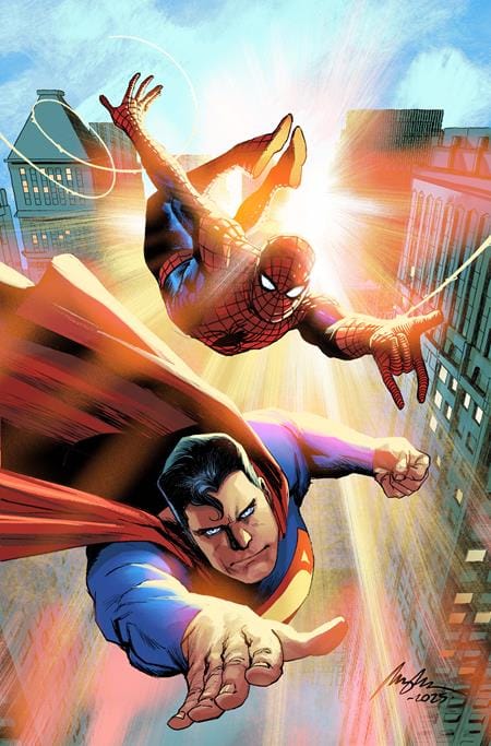 DC Comics Comic Books DC MARVEL SUPERMAN SPIDER-MAN #1 (ONE SHOT) CVR C RAFAEL ALBUQUERQUE CARD STOCK VAR 76194139647700131 0126DC0003