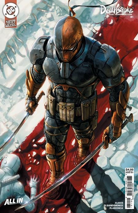 DC Comics Comic Books DEATHSTROKE THE TERMINATOR #1 CVR C KYUYONG EOM CARD STOCK VAR 0126DC0036