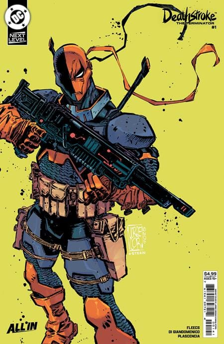DC Comics Comic Books DEATHSTROKE THE TERMINATOR #1 CVR D JORGE CORONA NEXT LEVEL CARD STOCK VAR 0126DC0037