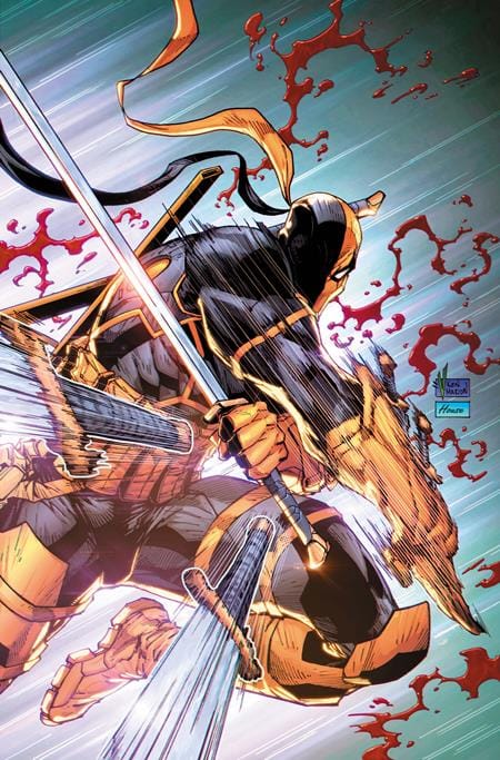 DC Comics Comic Books DEATHSTROKE THE TERMINATOR #10 CVR C V KEN MARION CARD STOCK VAR (Release Date: 12/16/2026) 76194139721401031 1026DC0041