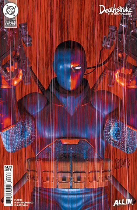 DC Comics Comic Books DEATHSTROKE THE TERMINATOR #4 CVR E MARK SPEARS CARD STOCK VAR 76194139721400451 0426DC8261