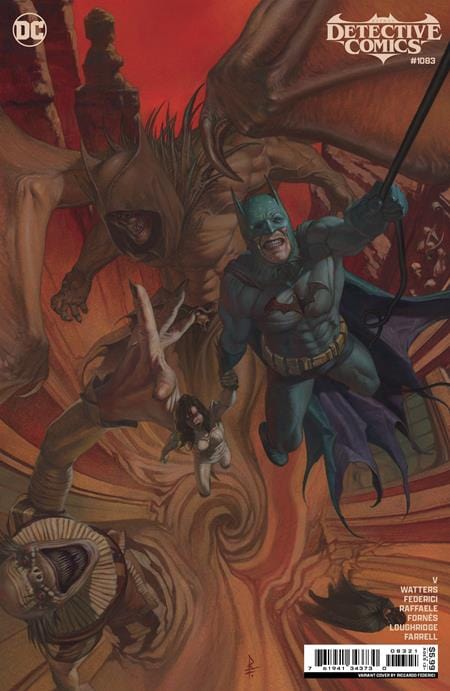 DC Comics Comic Books DETECTIVE COMICS #1083 CVR B RICCARDO FEDERICI CARD STOCK VAR 76194134373008321 0124DC024