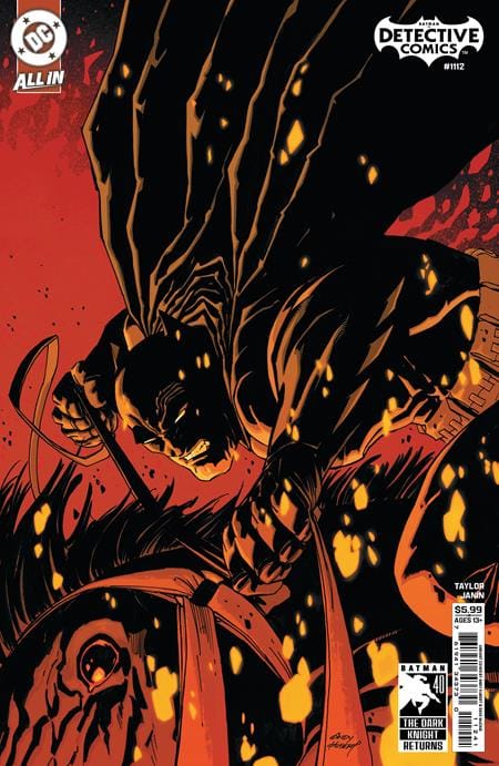 DC Comics Comic Books DETECTIVE COMICS #1112 CVR D ANDY KUBERT DARK KNIGHT RETURNS 40TH ANNIVERSARY CARD STOCK VAR (Release Date: 08/26/2026) 76194134373011241 0626DC0090