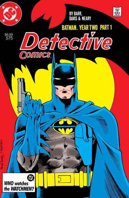 DC Comics Comic Books DETECTIVE COMICS #575 FACSIMILE EDITION CVR B ALAN DAVIS FOIL VAR (YEAR TWO PART 1 OF 4) 76194139500500131 1225DC0205