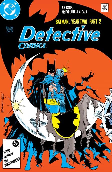 DC Comics Comic Books DETECTIVE COMICS #576 FACSIMILE EDITION CVR C TODD MCFARLANE FOIL VAR (YEAR TWO PART 2 OF 4) 76194139501200131 0126DC0259