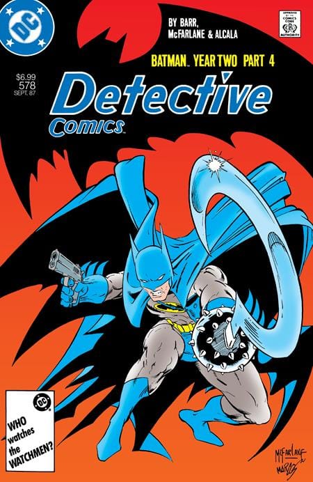 DC Comics Comic Books DETECTIVE COMICS #578 FACSIMILE EDITION CVR C TODD MCFARLANE FOIL VAR (YEAR TWO PART 4 OF 4) 76194139503600131 0326DC0195