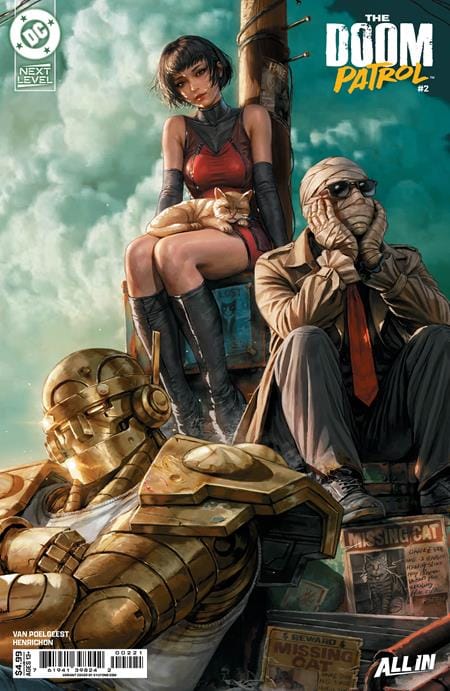 DC Comics Comic Books DOOM PATROL #2 CVR B KYUYONG EOM CARD STOCK VAR (Release Date: 10/14/2026) 76194139824200221 0826DC0026