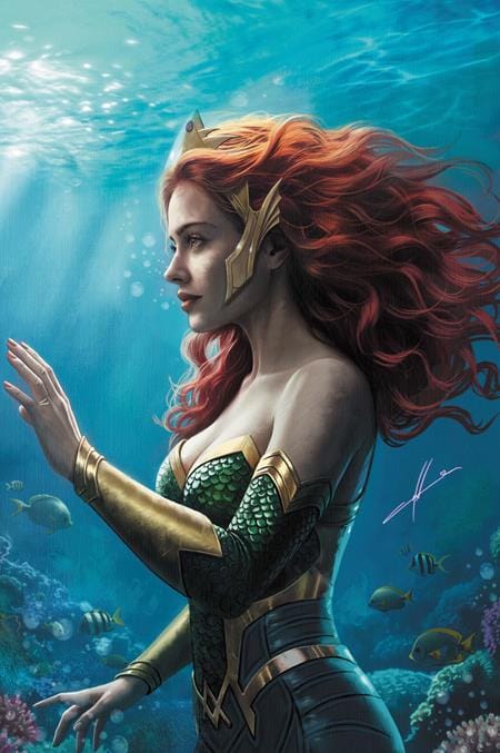 DC Comics Comic Books EMPEROR AQUAMAN #22 CVR B CARLA COHEN CARD STOCK VAR (Release Date: 10/14/2026) 76194138869402221 0826DC0219