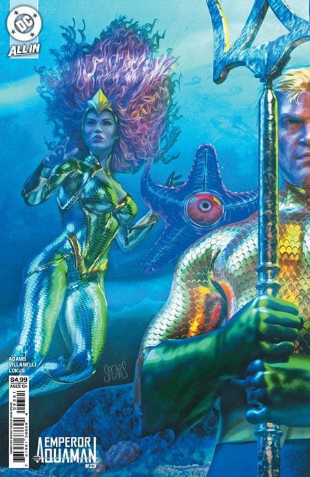 DC Comics Comic Books EMPEROR AQUAMAN #23 CVR B MARK SPEARS LEFT CONNECTING CARD STOCK VAR (Release Date: 11/11/2026) 76194138869402321 0926DC0140