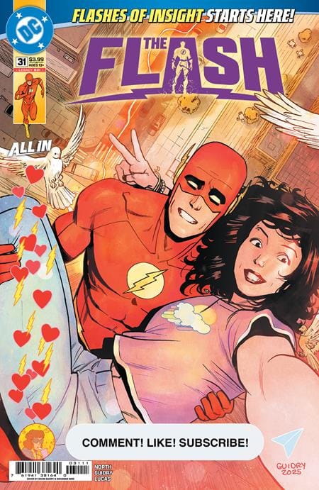 DC Comics Comic Books FLASH #31 CVR A GAVIN GUIDRY 76194138164003111 0126DC0206