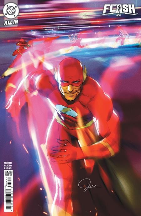 DC Comics Comic Books FLASH #31 CVR B GERALD PAREL CARD STOCK VAR 76194138164003121 0126DC0207