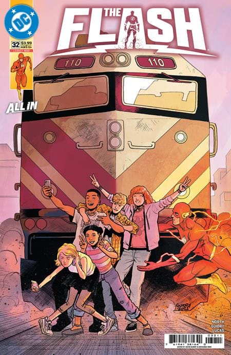 DC Comics Comic Books FLASH #32 CVR A GAVIN GUIDRY 76194138164003211 0226DC0159