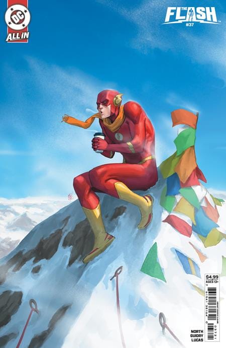 DC Comics Comic Books FLASH #37 CVR B EJIKURE CARD STOCK VAR (Release Date: 09/23/2026) 76194138164003721 0726DC0172